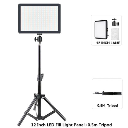 Photo Studio Lamp Kit with Tripod Stand