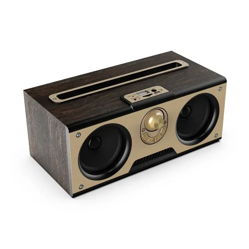 Retro KM-7 Wooden Bluetooth Speaker