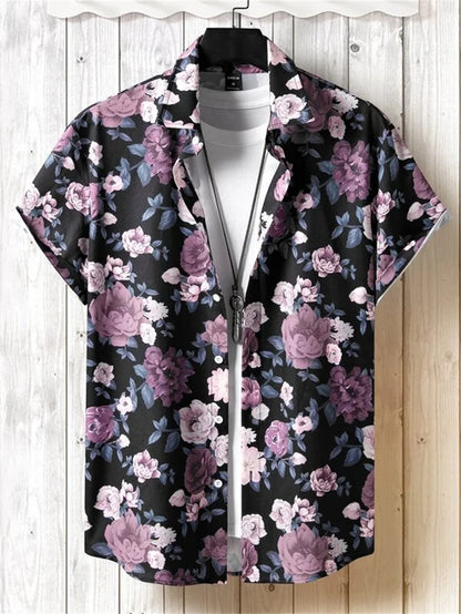 Summer Flower Beach Shirts