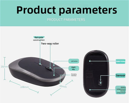 MINGCVIL Wireless Mouse