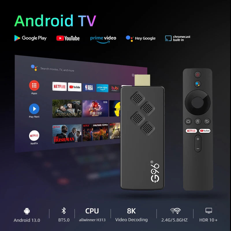 Android13 G96 TV Stick 8K