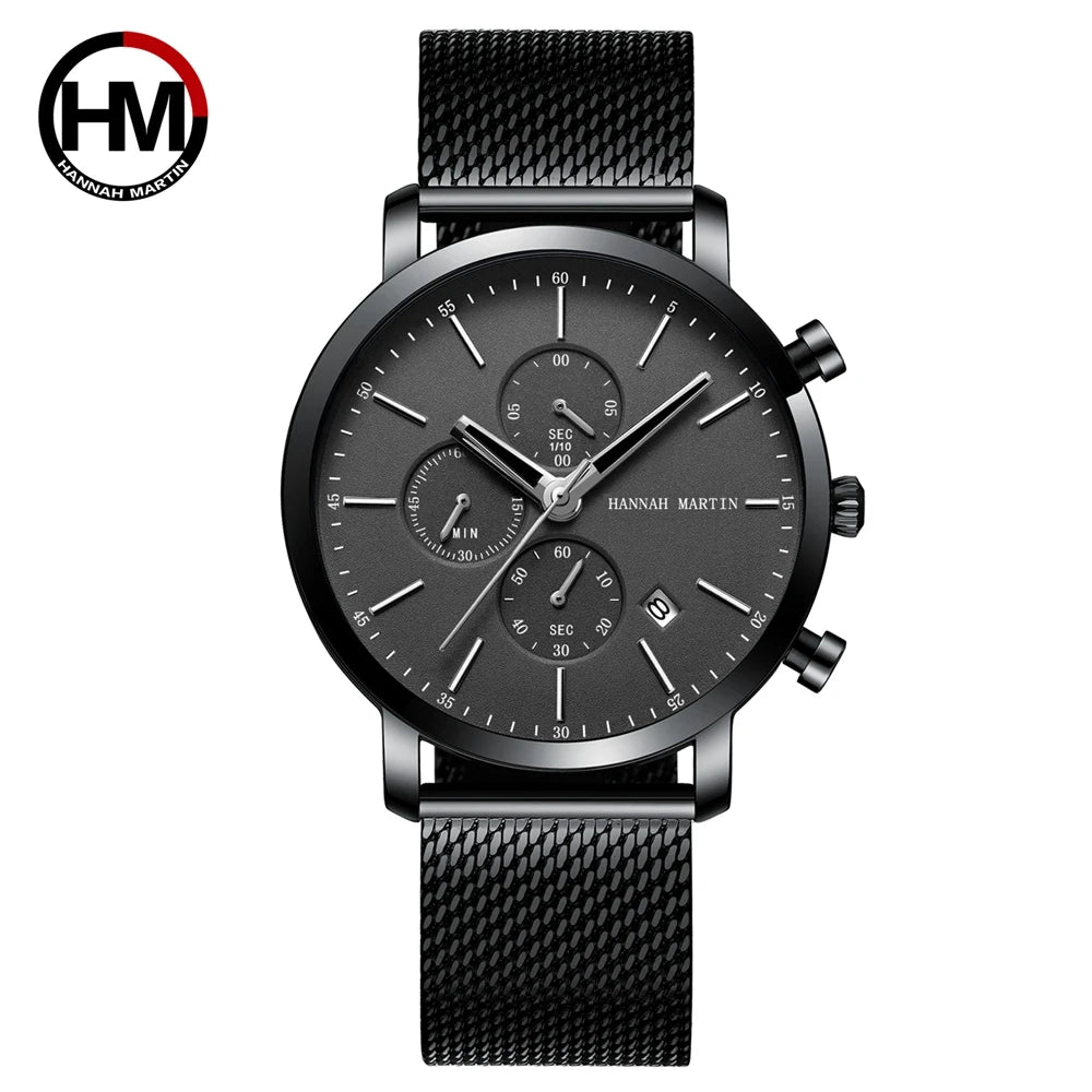 Multifunctional Quartz Wristwatch