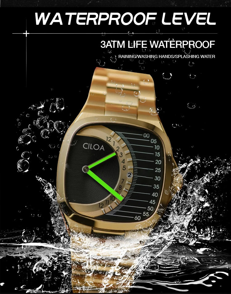 CILOA Retro Square Watch
