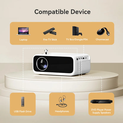 Wanbo Mini Protable Multimedia Smart Projector