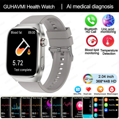 Uric Acid Body Fat Smartwatch