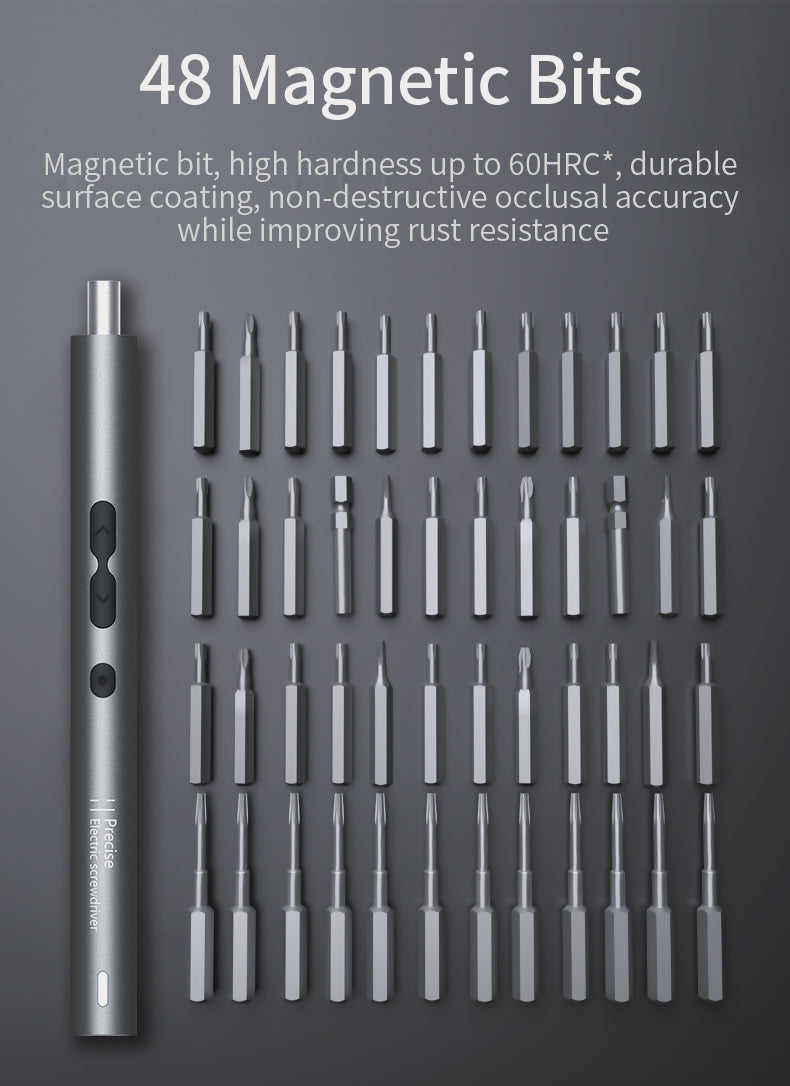 62/6 in 1 Electric Screwdriver Set