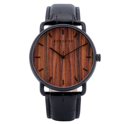 BOBO BIRD Men's Wood Wristwatch