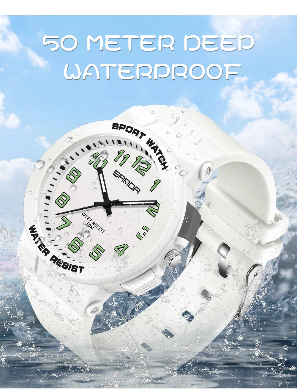 Men's Digital Outdoor Simple Watch