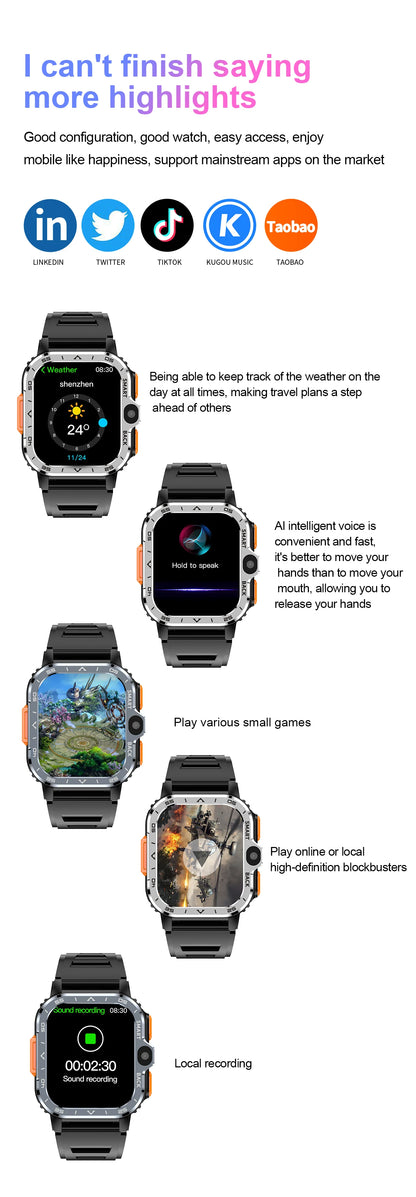 Valdus PGD Smart Watch