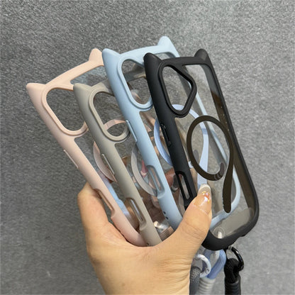 Cute Cat Ear  For iPhone 11-16 Pro Max