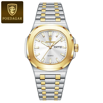 POEDAGAR Luxury Military Watch