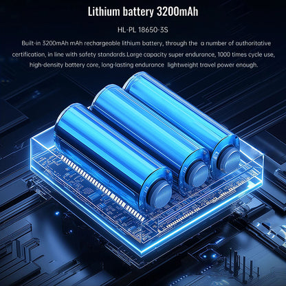 WOOPKER Portable Projector with Built-in Battery