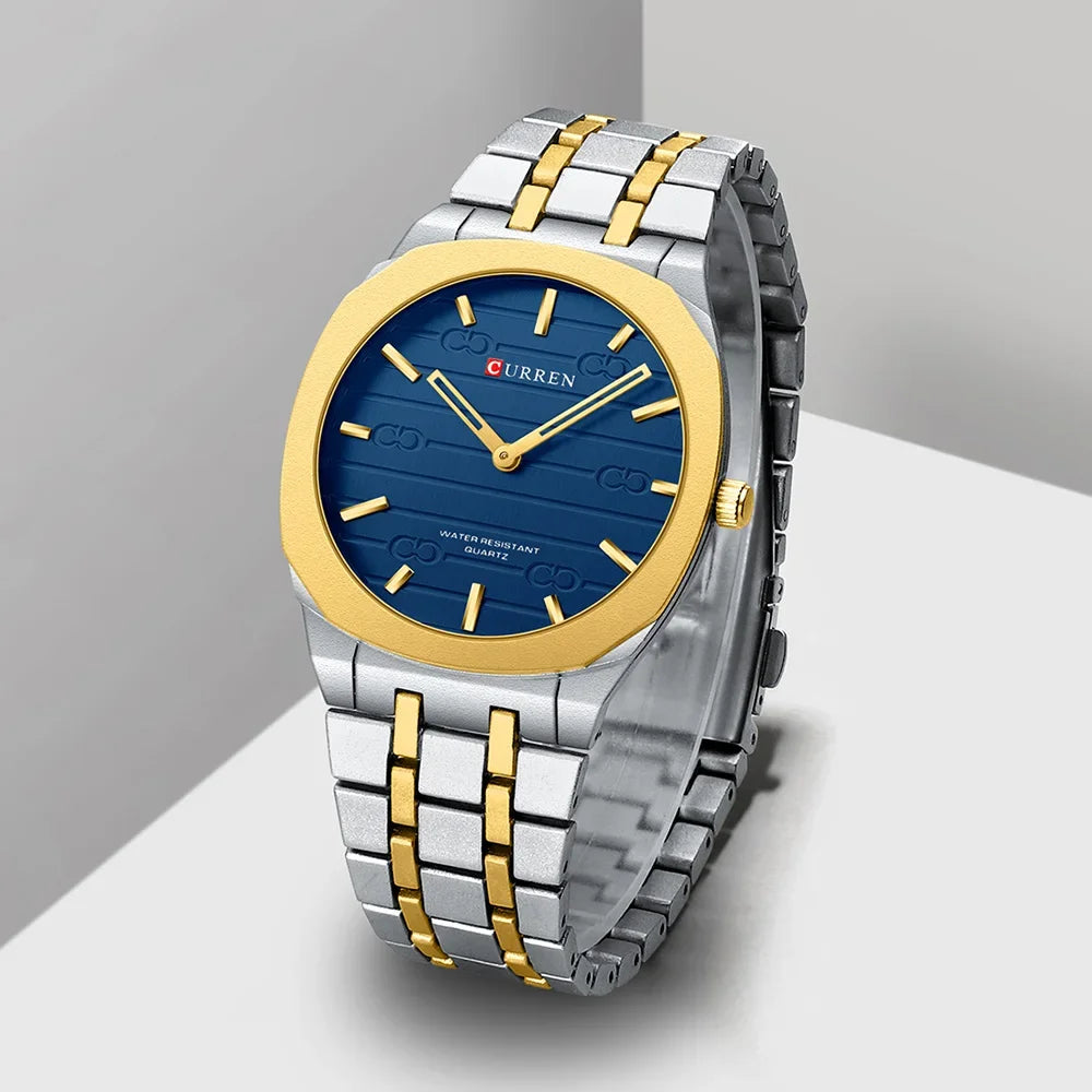 CURREN Thin Quartz Watch