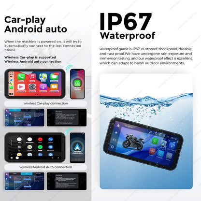 Portable 6.25 inch IP67 Recorder