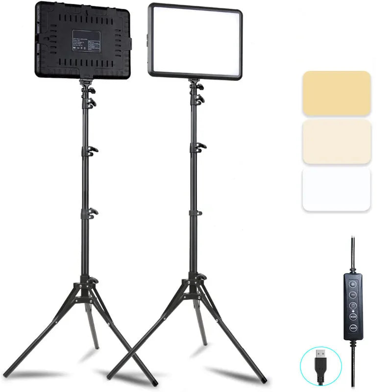 Photo Studio Lamp Kit with Tripod Stand