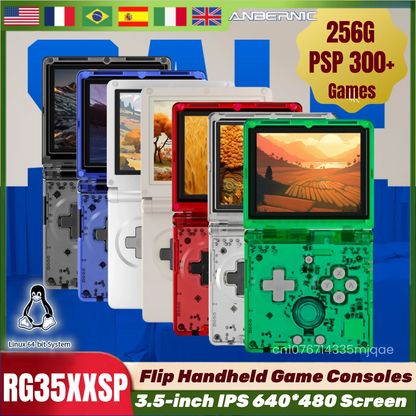 ANBERNIC RG35XXSP Flip Handheld Game Consoles