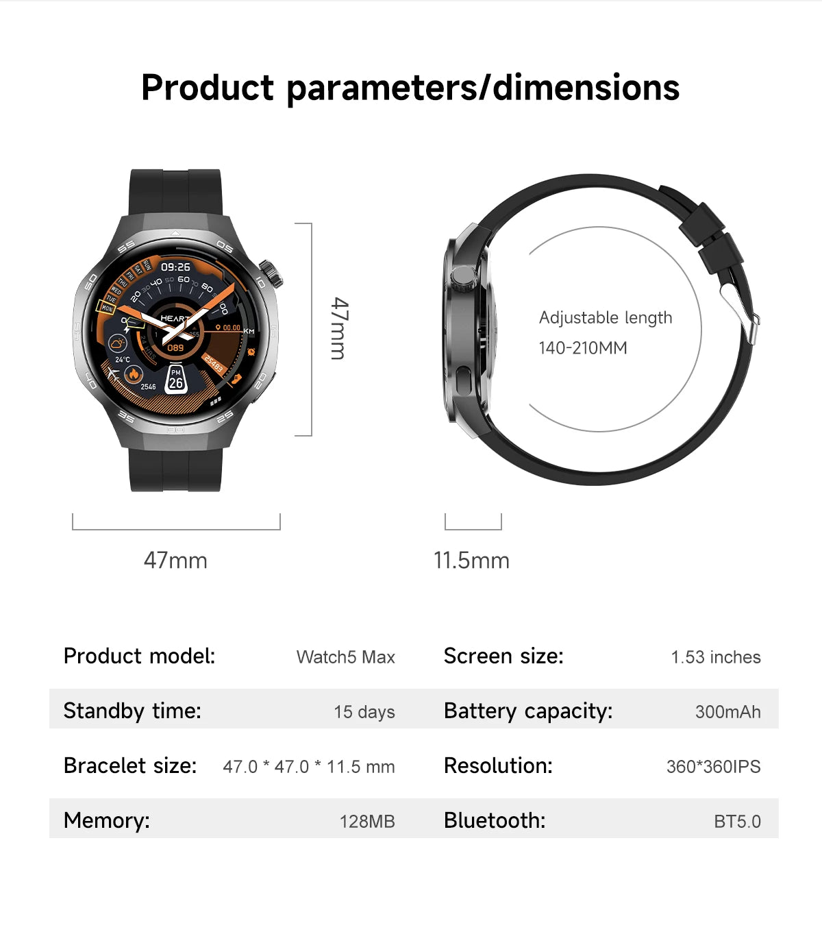 Huawei GT5 Pro Smart Watch