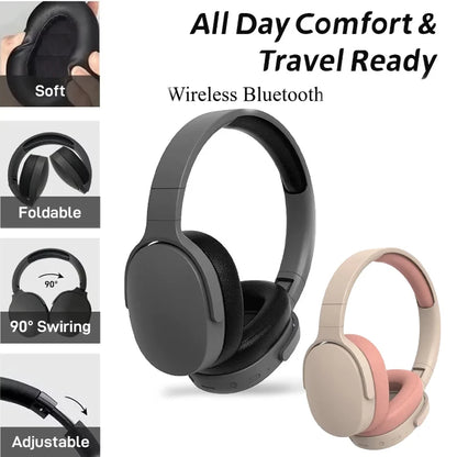 Over Ear Hifi Stereo Bluetooth Headphones