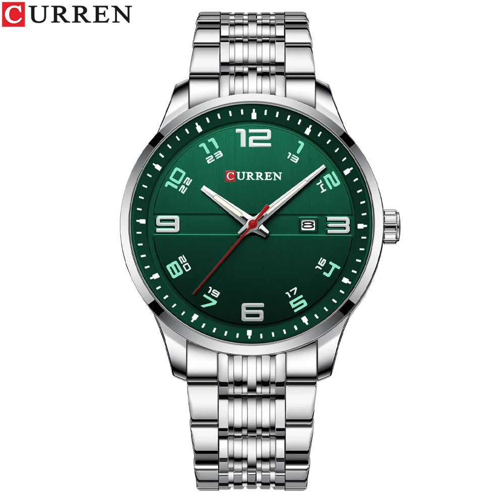 CURREN Luxury Stainless Steel Watch