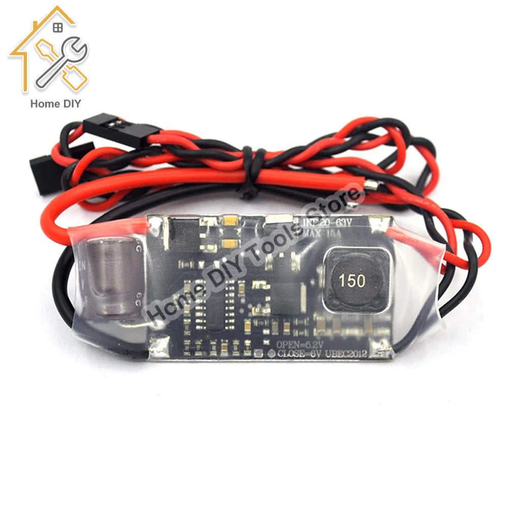 UBEC 3A /5A /7A /15A Lowest RF Noise BEC Full Shielding Antijamming Switching Regulator for RC quadcopter Multicopter