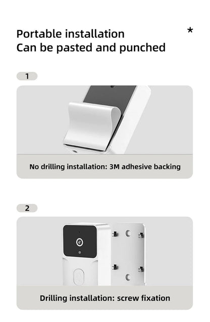 Mirixi Wireless 4.3 Inch IPS Video Doorbell with Camera
