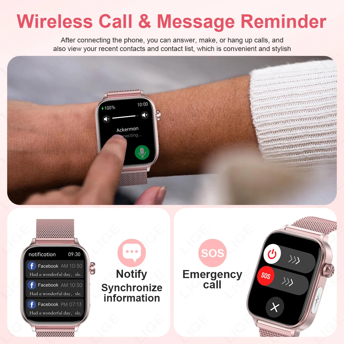 ECG+PPG Smart Watch