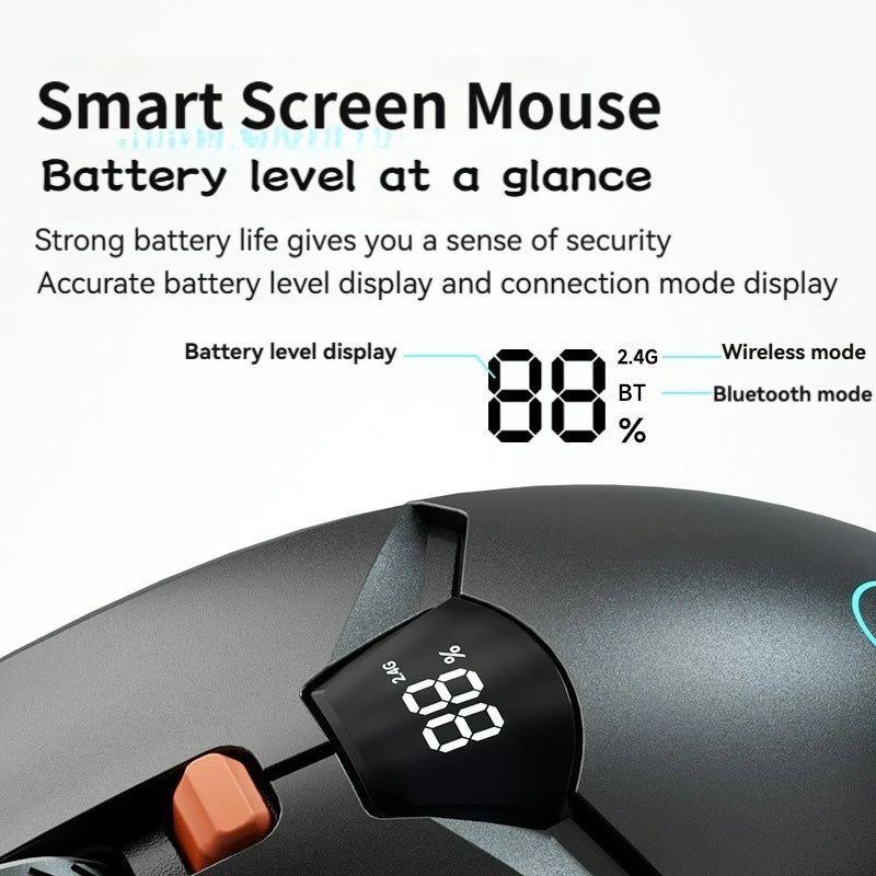 Semi-Dark Wireless Bluetooth Mouse