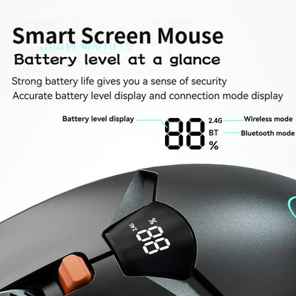 Semi-Dark Wireless Bluetooth Mouse