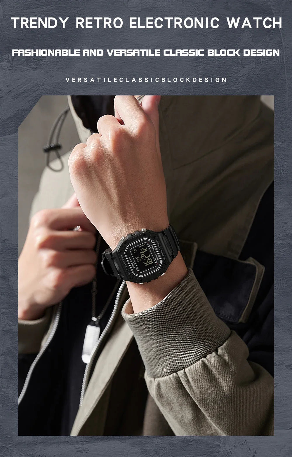 SANDA 2156 Fashion Men's Watch