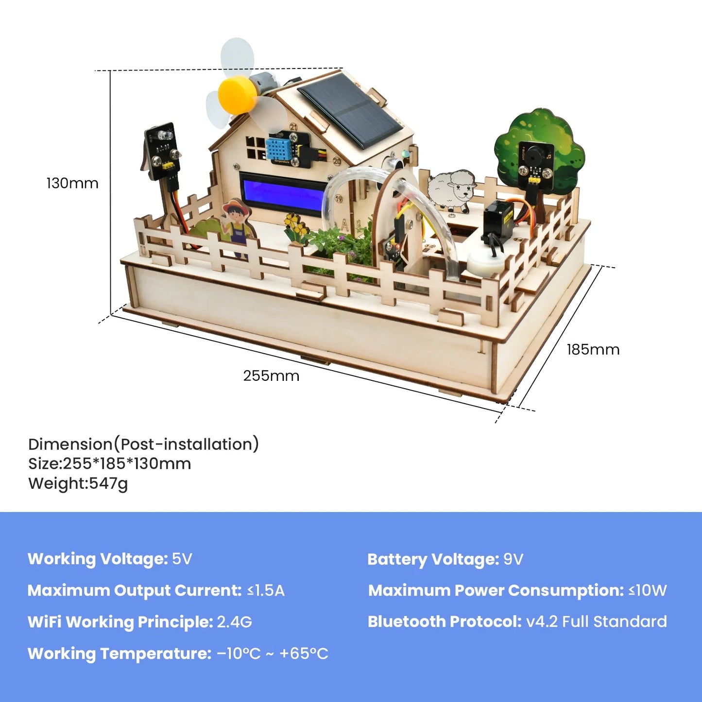 Keyestudio ESP32 Smart Farm Programming Kit for Kids