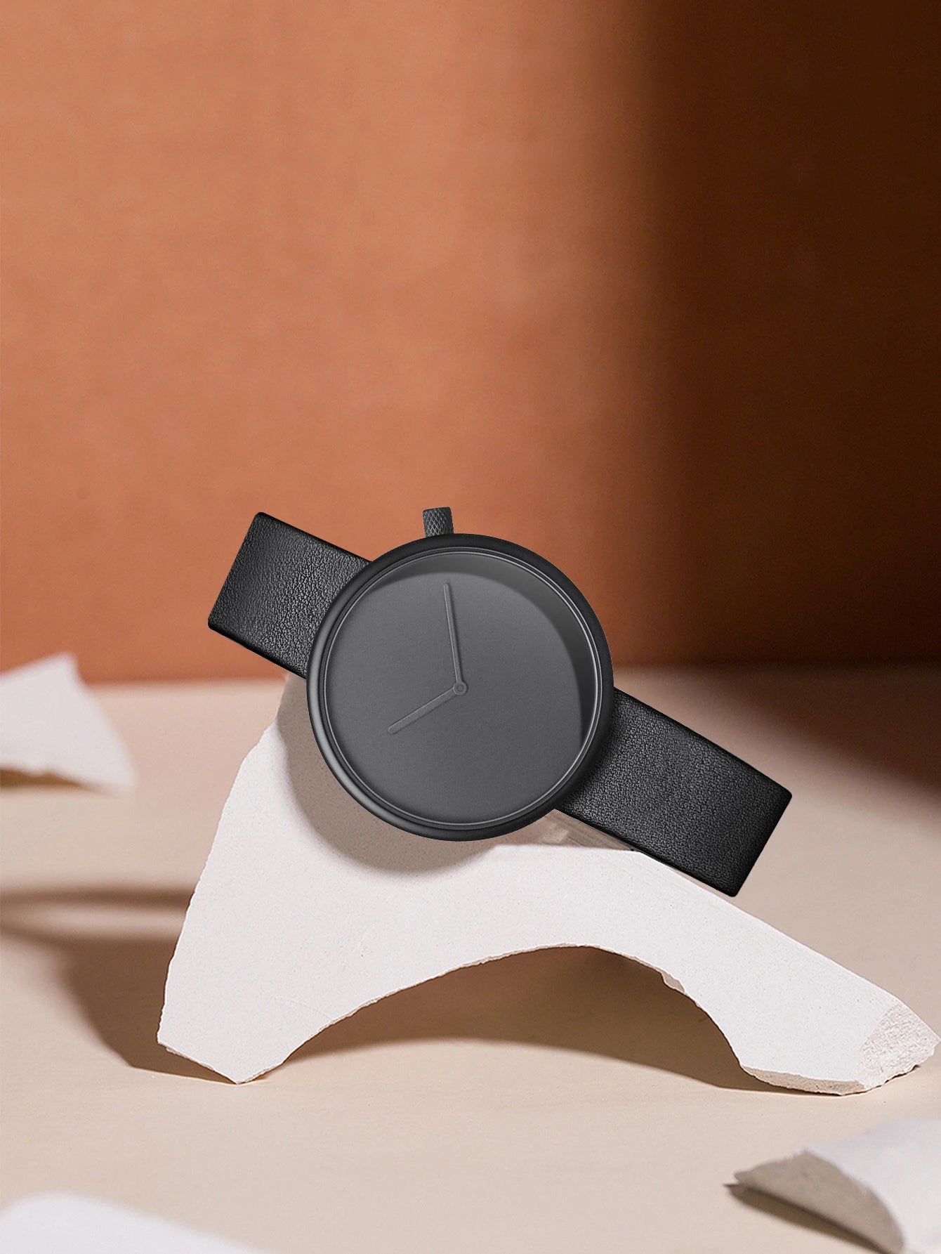 TOMI Women's Minimalist Style Leather Watch