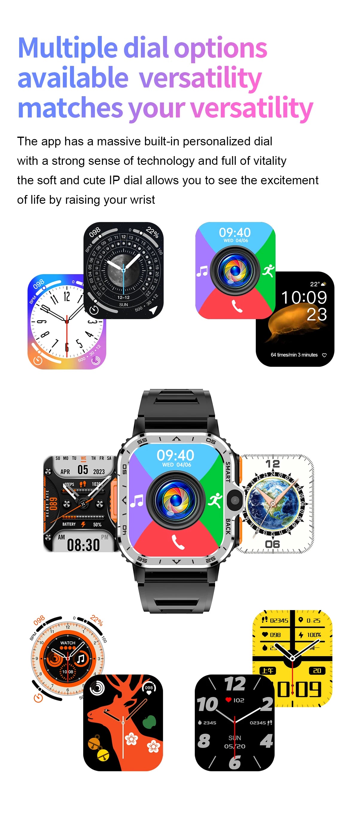 Valdus PGD Smart Watch
