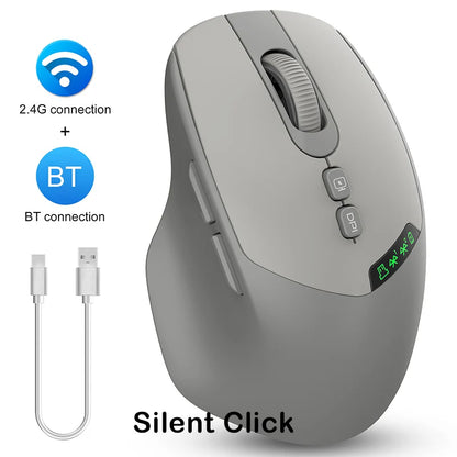 Noiseless Dual Mode Wireless Mouse