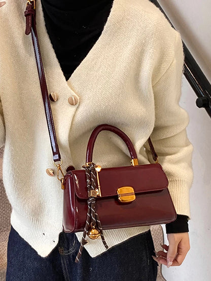 Oil Waxed Leather Women's Bag