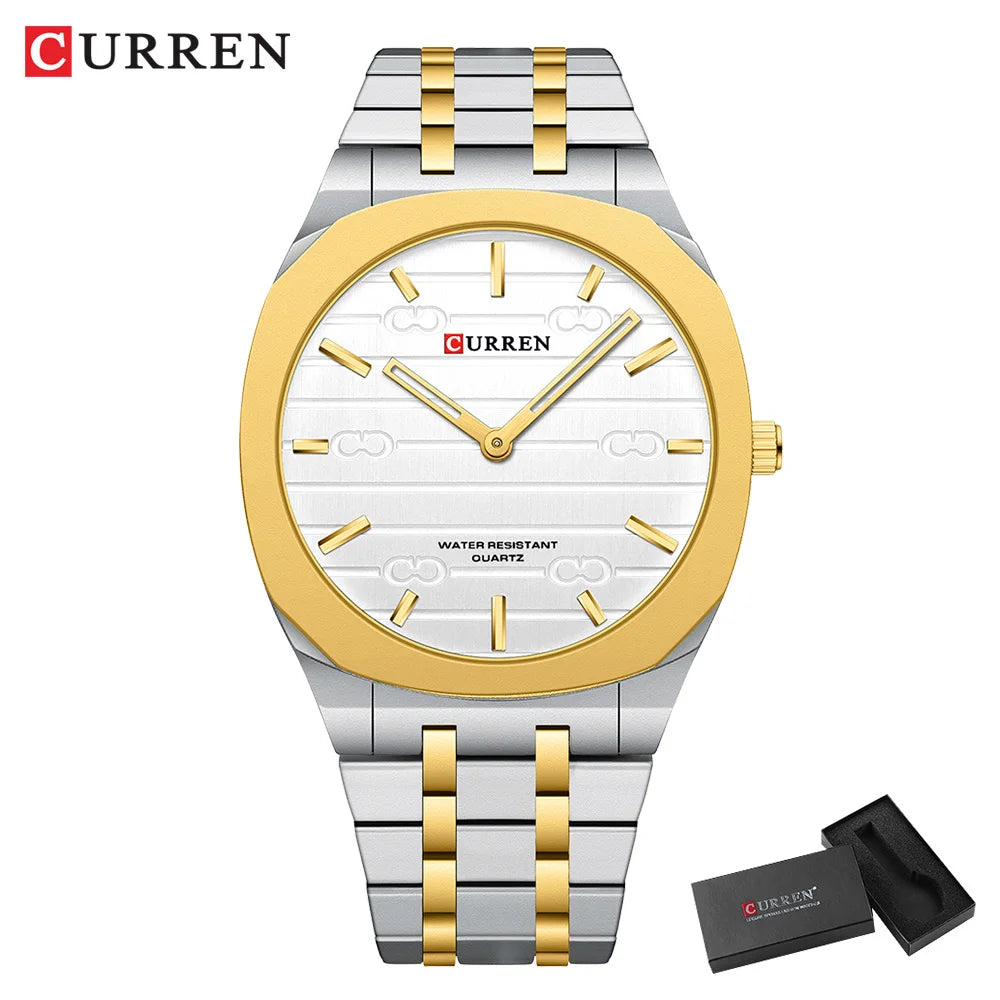 CURREN Thin Quartz Watch