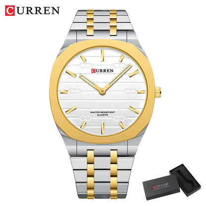 CURREN Thin Quartz Watch