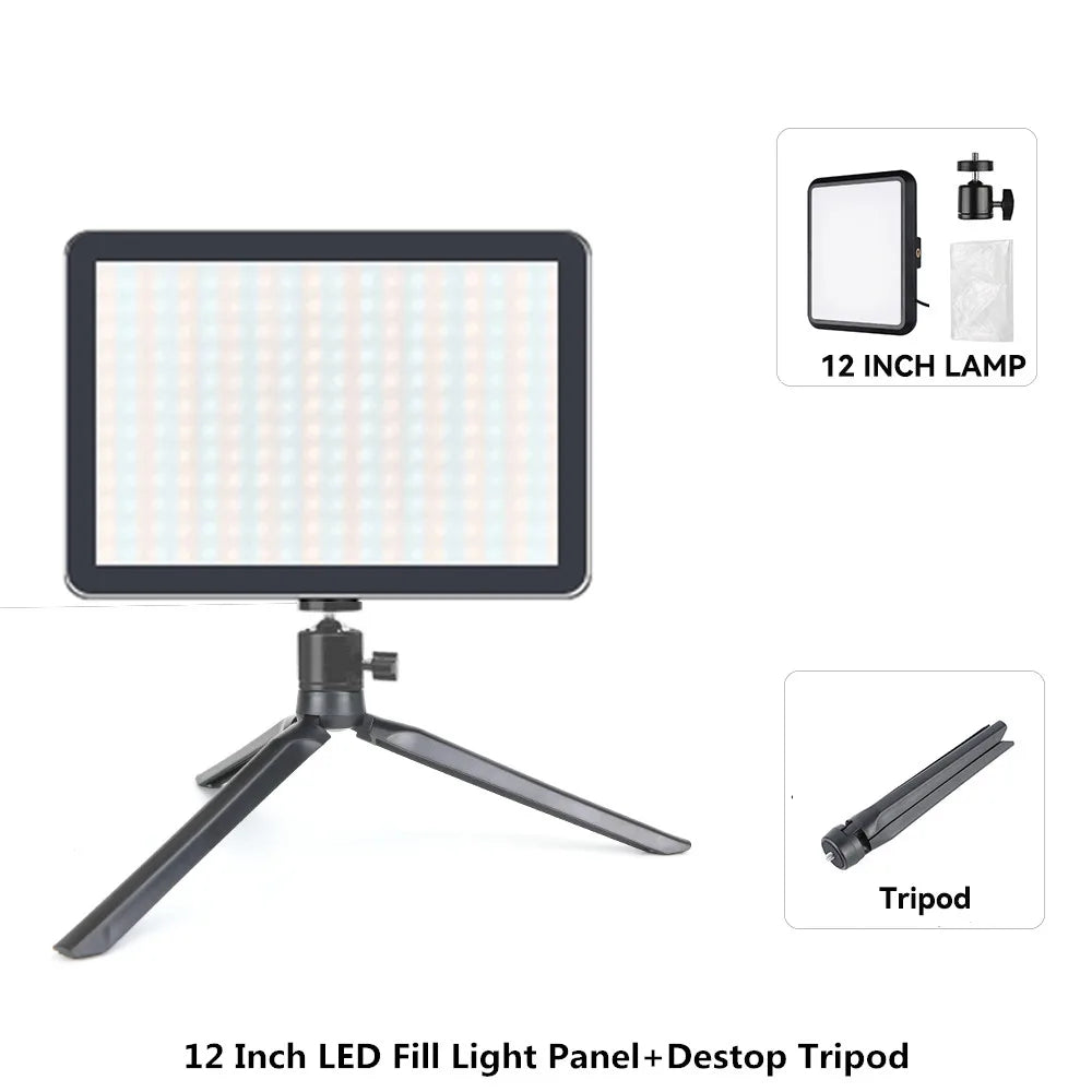 Photo Studio Lamp Kit with Tripod Stand