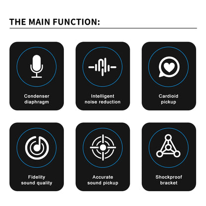 LEUS U87 AI XLR Condenser Microphone