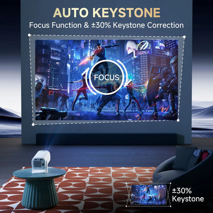 P30 PRO Smart Mini Projector Android 14