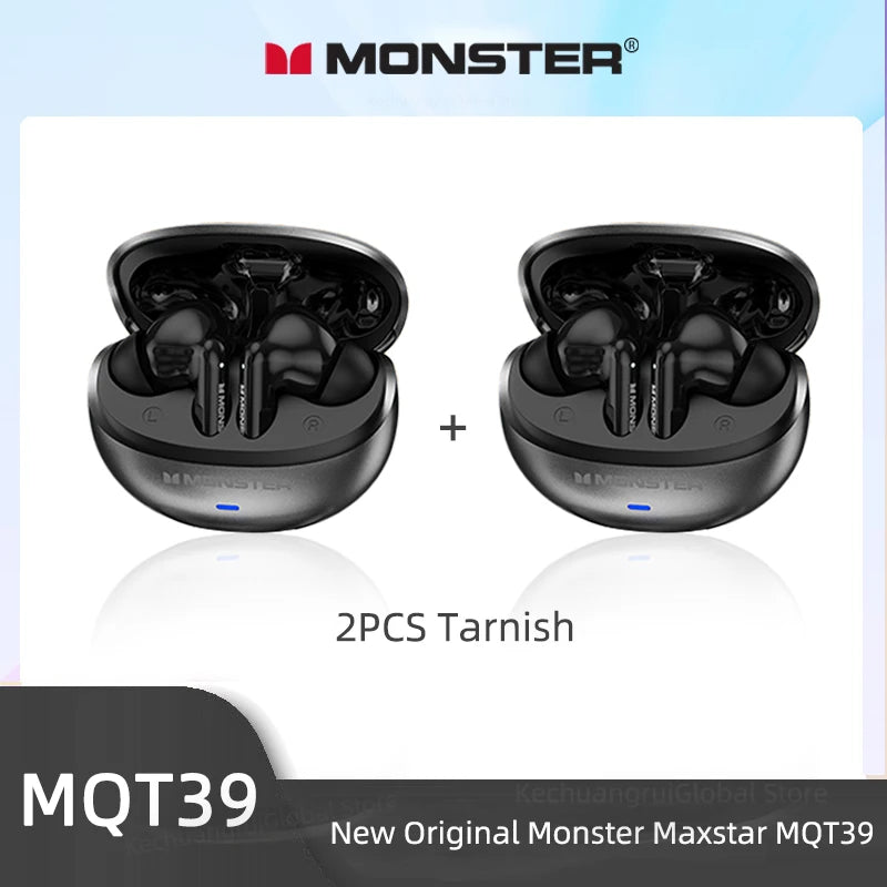 Monster MQT39 Wireless Bluetooth 6.0 Earphones