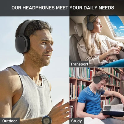Over Ear Hifi Stereo Bluetooth Headphones