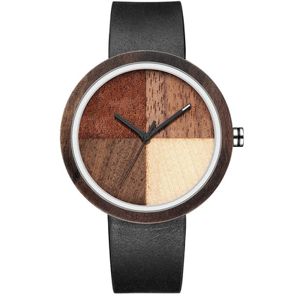 Casual Quartz Wooden Watch