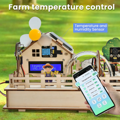 Keyestudio ESP32 Smart Farm Programming Kit for Kids