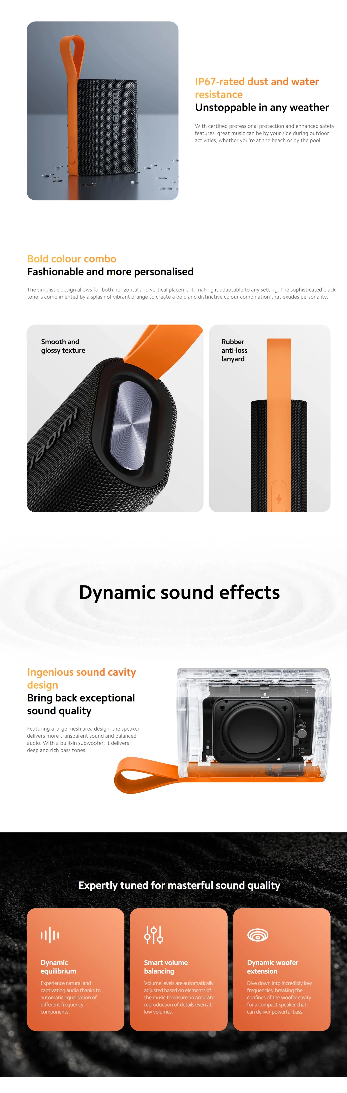 Xiaomi Pocket IP67  Portable Speaker