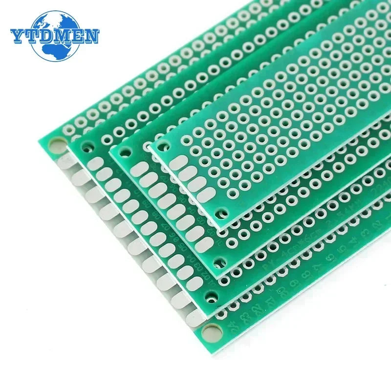 1PCS Single Sided PCB Universal Printed Circuit Board 2x8 3x7 4x6 6x8 10x10 10x15 10x22 12x18 15x20 20x30CM DIY Breadboard Plate