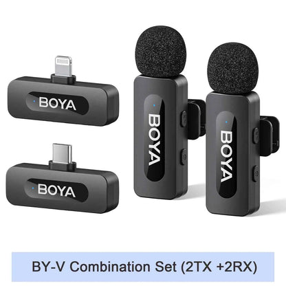 BOYA Professional Wireless Lavalier Mini Microphone