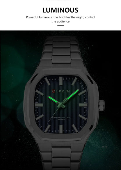 CURREN Luxury Business Square Watch