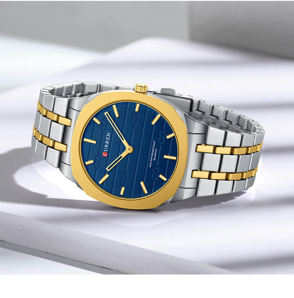 CURREN Thin Quartz Watch