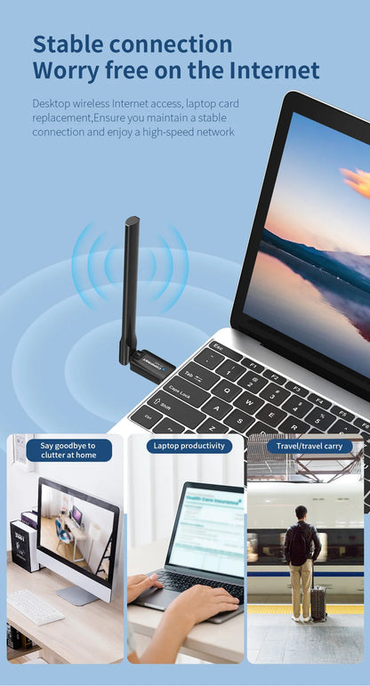 287Mbps WiFi 6 Adapter