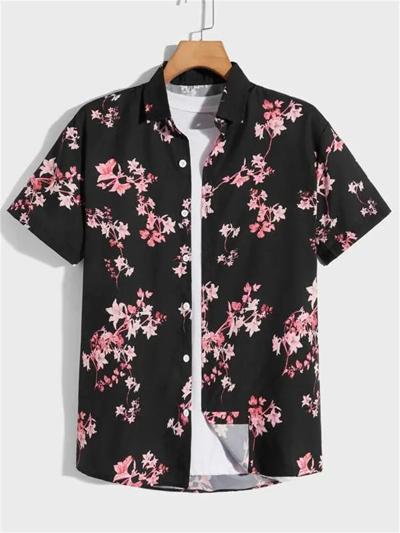 Summer Flower Beach Shirts